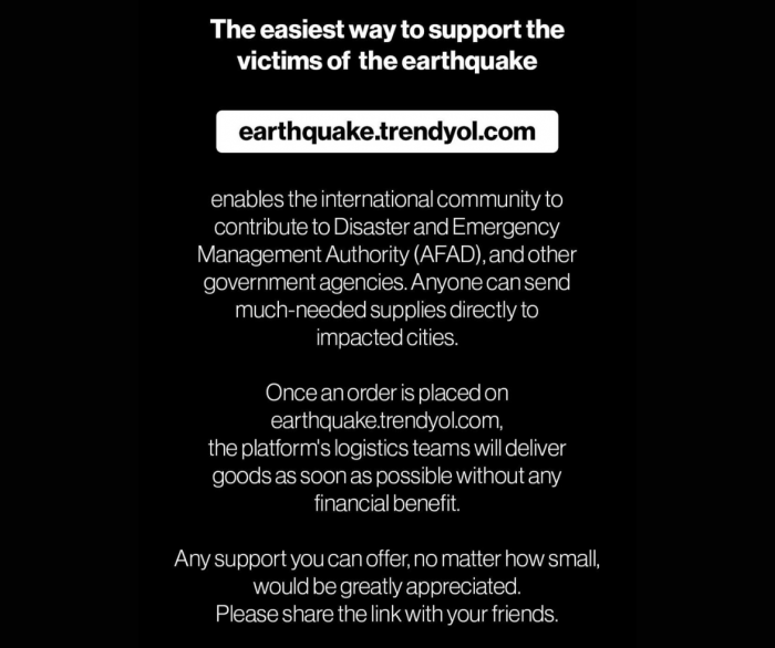 SRO Motorsports Group pledges $10,000 towards Turkish earthquake relief through Trendyol