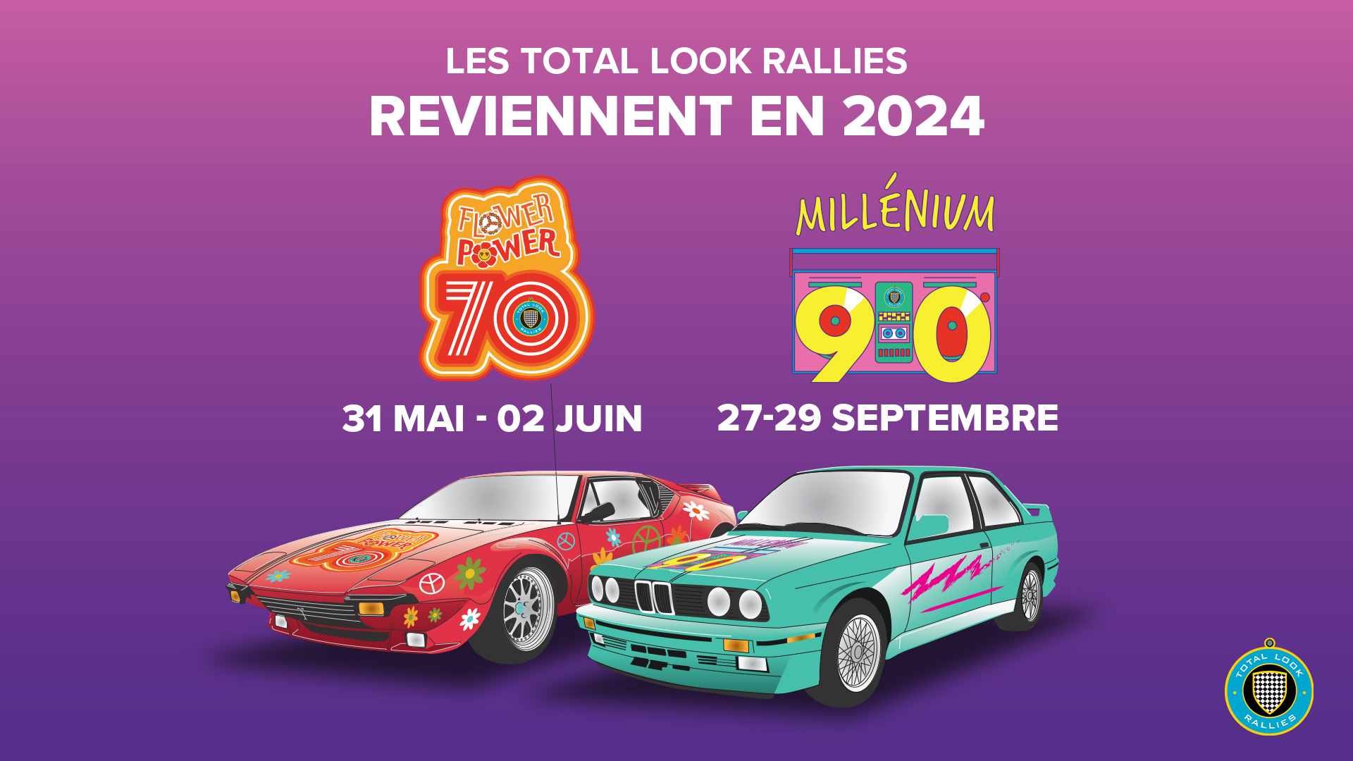 Les Total Look Rallies, Reviennent en 2024