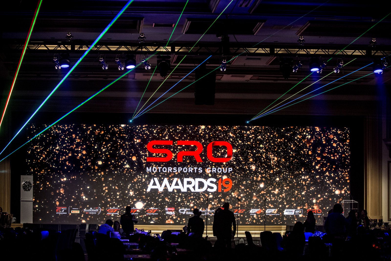 2019 champions celebrated at spectacular SRO Motorsports Group awards ceremony in Las Vegas