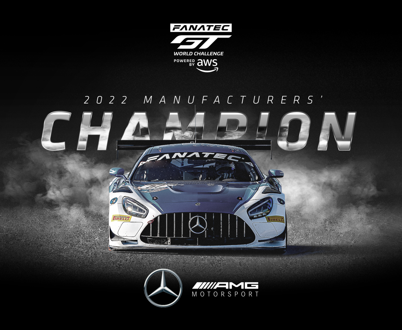 Mercedes-AMG earns fourth successive Fanatec GT World Challenge Powered by AWS crown