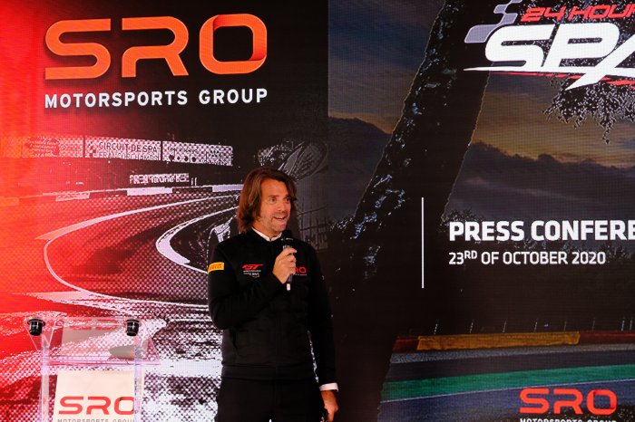 Stephane Ratel outlines plans for 2021 and beyond during Total 24 Hours of Spa press conference