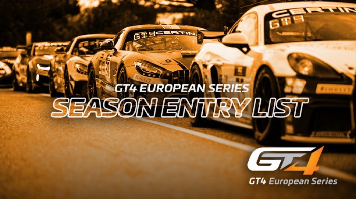 Major growth for GT4 European Series with 37-car full-season entry list